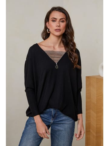 Soft Cashmere Trui zwart