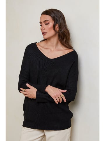 Soft Cashmere Trui zwart