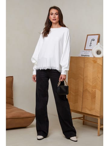 Soft Cashmere Sweter w kolorze białym