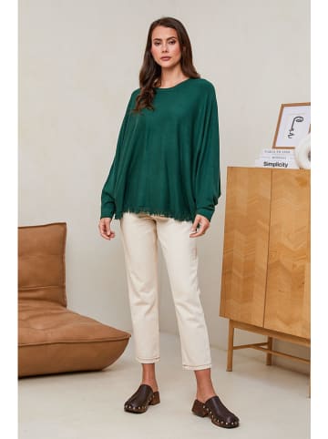 Soft Cashmere Trui groen