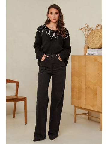 Soft Cashmere Trui zwart