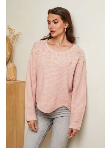 Soft Cashmere Sweter w kolorze jasnoróżowym