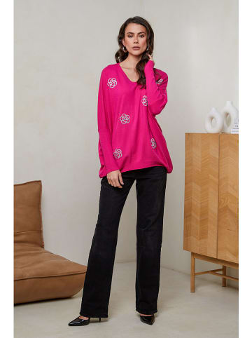 Soft Cashmere Sweter w kolorze różowym