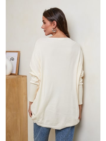 Soft Cashmere Pullover in Creme