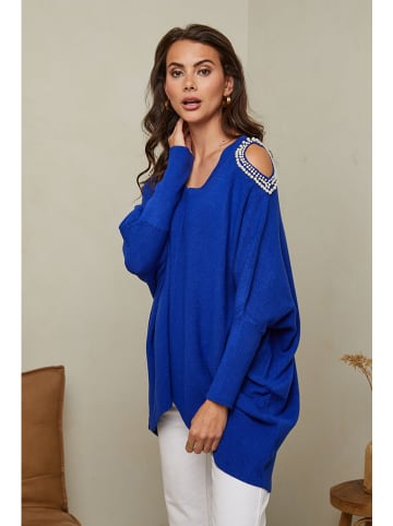 Soft Cashmere Sweter w kolorze niebieskim