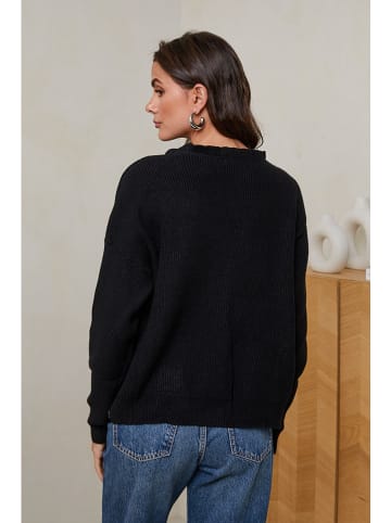 Soft Cashmere Vest zwart