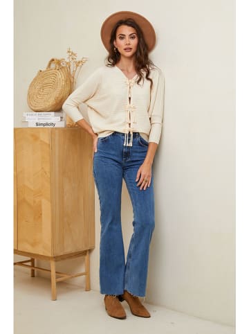 Soft Cashmere Kardigan w kolorze beżowym