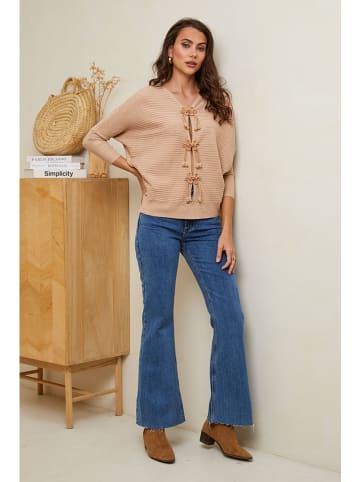 Soft Cashmere Vest lichtbruin