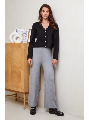 Soft Cashmere Cardigan in Schwarz