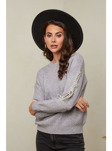 Soft Cashmere Pullover in Grau