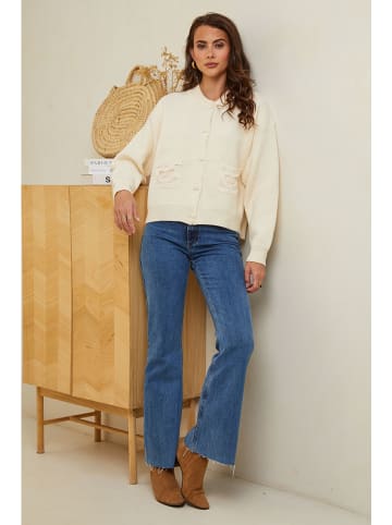 Soft Cashmere Kardigan w kolorze beżowym