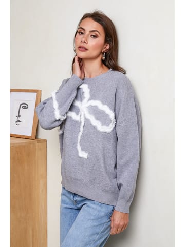 Soft Cashmere Pullover in Grau