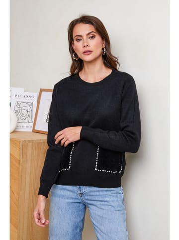 Soft Cashmere Trui zwart