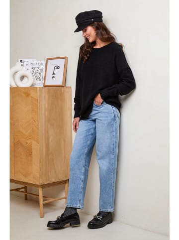 Soft Cashmere Trui zwart