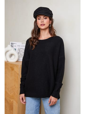 Soft Cashmere Trui zwart