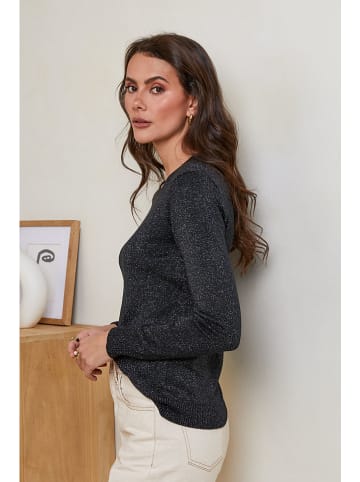 Soft Cashmere Pullover in Schwarz