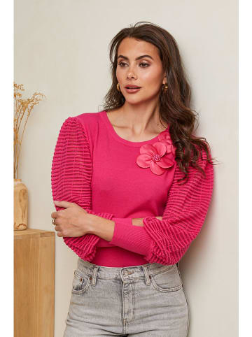 Soft Cashmere Sweter w kolorze różowym