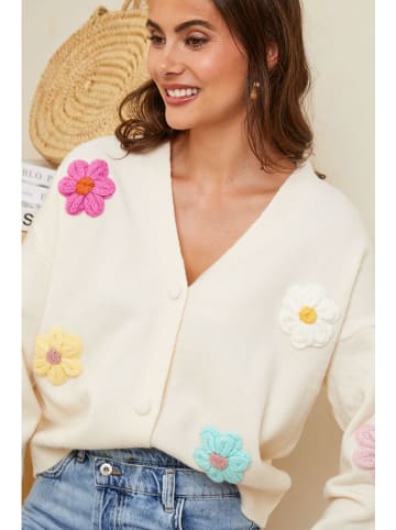 Soft Cashmere Kardigan w kolorze beżowym