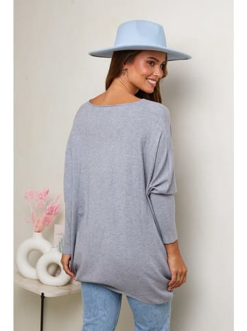 Soft Cashmere Pullover in Grau