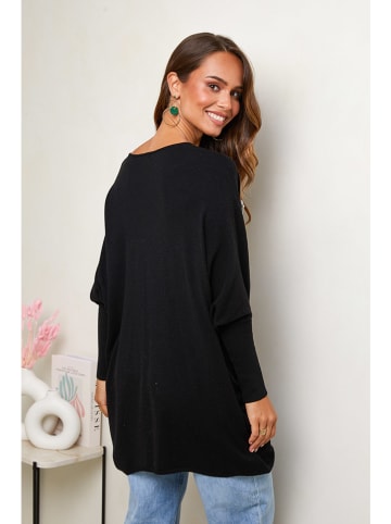 Soft Cashmere Pullover in Schwarz