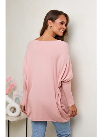 Soft Cashmere Pullover in Rosa