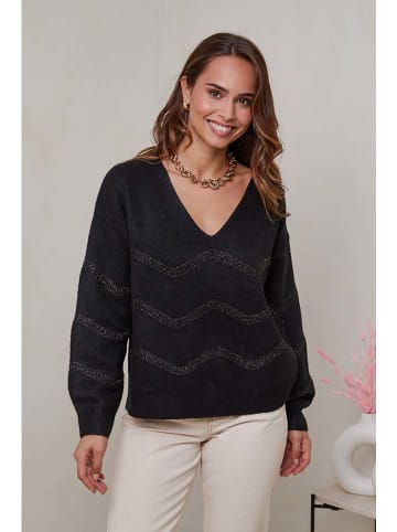 Soft Cashmere Pullover in Schwarz