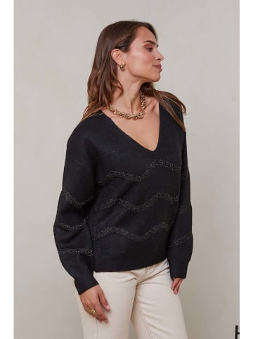 Soft Cashmere Pullover in Schwarz