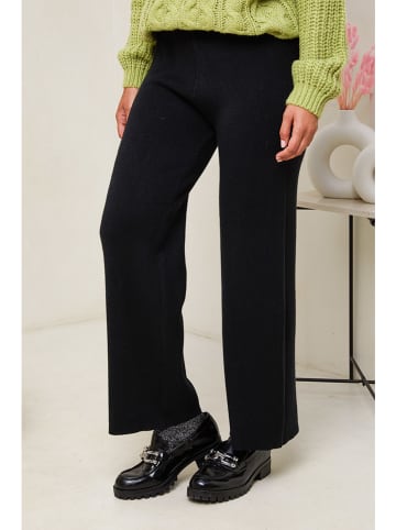 Soft Cashmere Hose in Schwarz