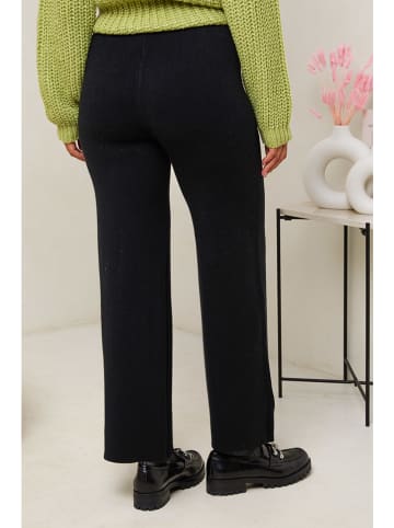 Soft Cashmere Broek zwart