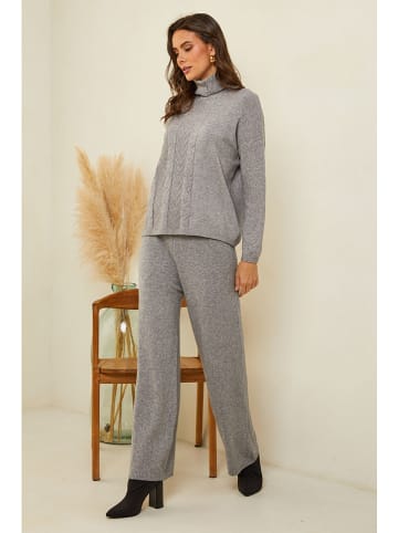 Soft Cashmere Hose in Grau