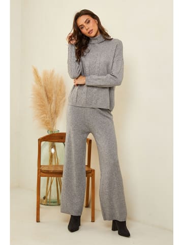Soft Cashmere Hose in Grau