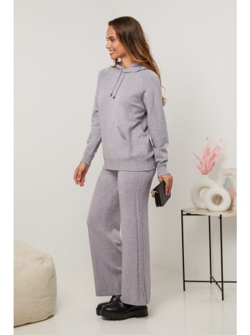 Soft Cashmere 2-delige outfit grijs