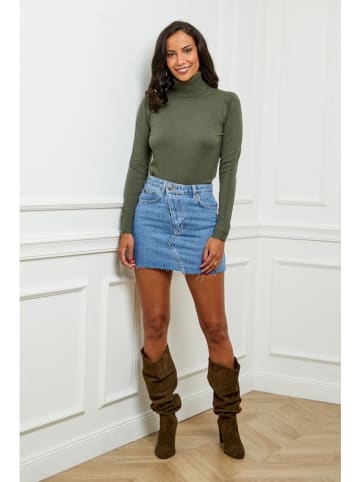 L'armoire de Suzette Rollkragenpullover in Khaki