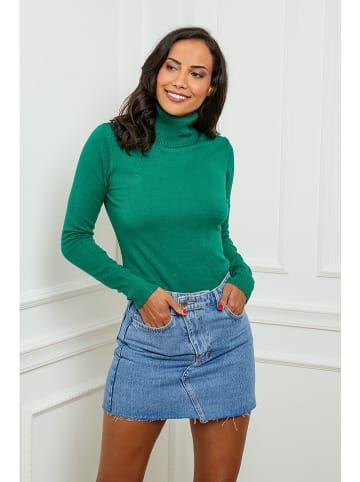 L'armoire de Suzette Rollkragenpullover in Grün