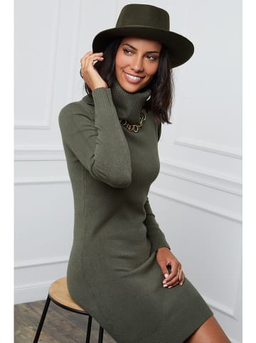 L'armoire de Suzette Sukienka dzianinowa w kolorze khaki