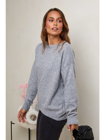 Soft Cashmere Pullover in Grau