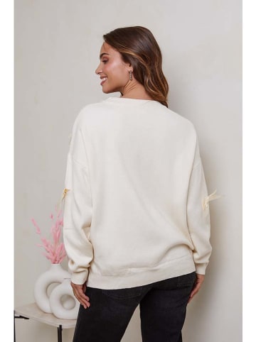 Soft Cashmere Pullover in Creme