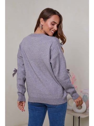 Soft Cashmere Pullover in Grau