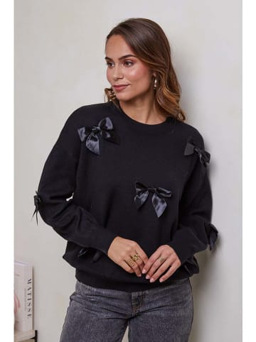 Soft Cashmere Trui zwart