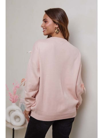 Soft Cashmere Pullover in Rosé