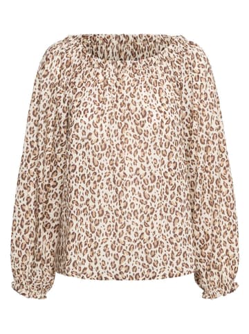 &Co Woman Bluse "Acha" in Weiß/ Camel