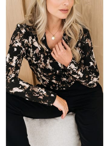 &Co Woman Bluse "Vayen" in Schwarz/ Braun