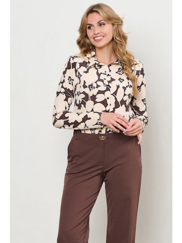 &Co Woman Blouse "Lotte" créme/bruin