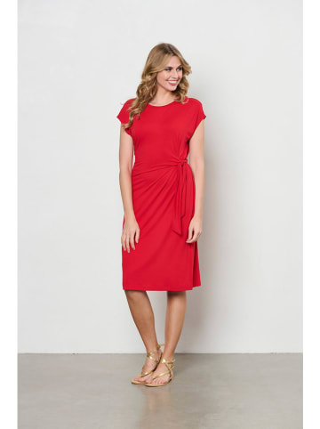 &Co Woman Sukienka "Lizzy" w kolorze czerwonym