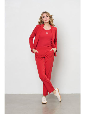 &Co Woman Broek "Posie" rood