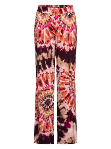 &Co Woman Marlenebroek lichtroze/auberginekleurig