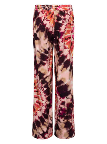 &Co Woman Marlenebroek lichtroze/auberginekleurig