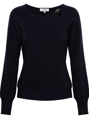 &Co Woman Sweter "Bowi" w kolorze granatowym