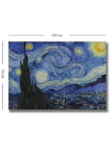 wall addiction Leinwand-Kunstdruck