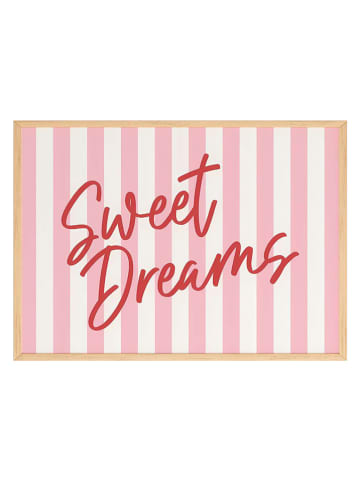 Wallity Gerahmter Kunstdruck - (L)33 x (B)48 cm